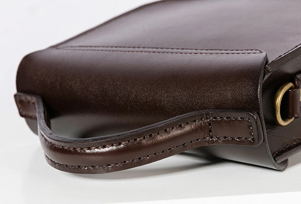 Handmade Genuine Leather Handbag Bag Crossbody Bag Shoulder Bag Purse For Women