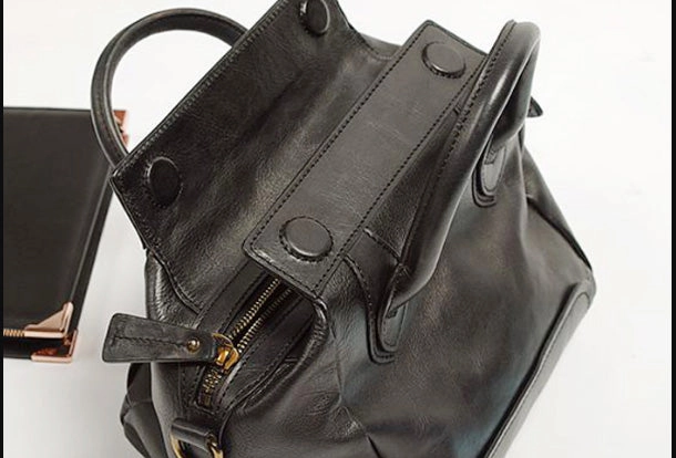 Handmade Genuine Leather Handbag Shopper Bag Crossbody Bag Shoulder Bag Purse For Women