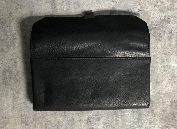 Handmade Genuine Leather Mens Cool Long Leather Wallet Phone Wallet Clutch Wallet for Men