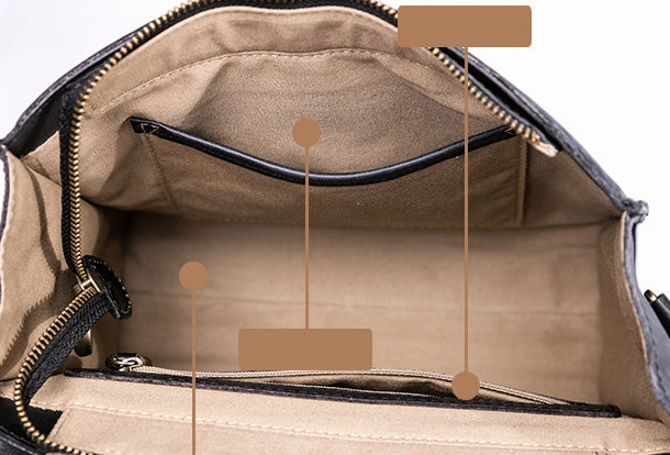 Handmade Handbag Briefcase Purse Leather Crossbody Bag Purse Shoulder Bag for Women