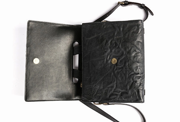 Handmade Handbag Briefcase Purse Leather Crossbody Bag Purse Shoulder Bag for Women