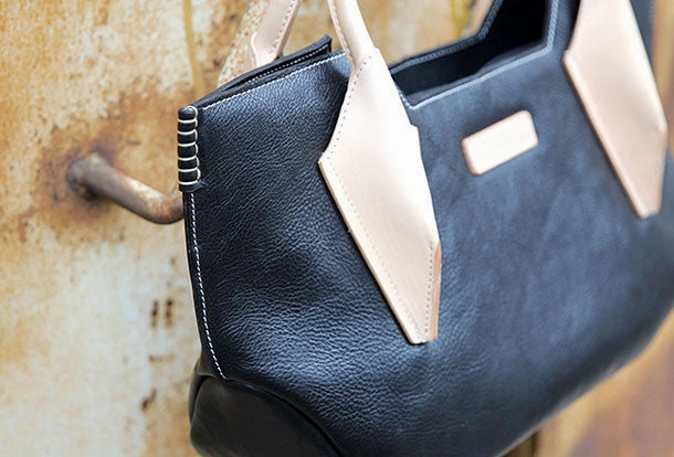 Handmade handbag purse shopper leather bag purse shoulder bag for women