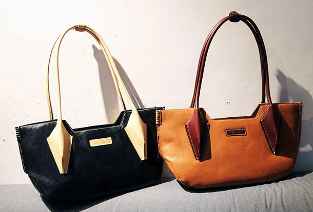 Handmade handbag purse shopper leather bag purse shoulder bag for women