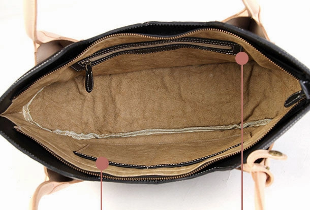Handmade handbag purse shopper leather bag purse shoulder bag for women