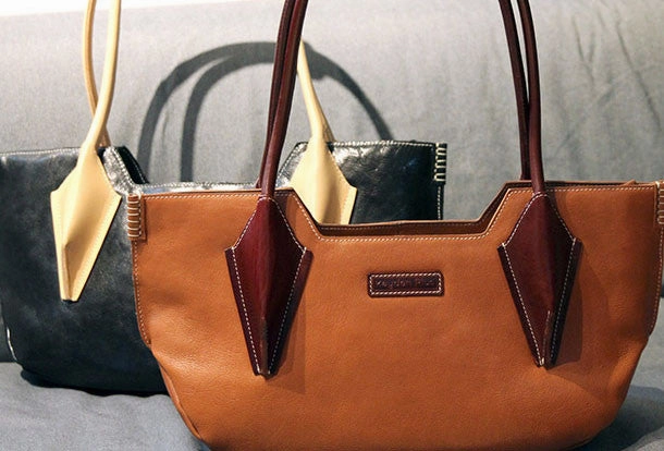 Handmade handbag purse shopper leather bag purse shoulder bag for women