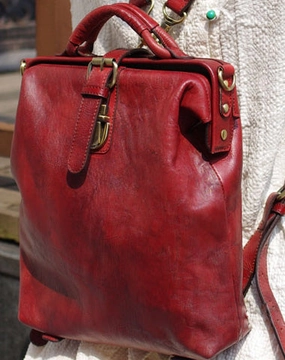 Handmade Leather Handbag Backpack Bag Crossbody Bag Shoulder Bag Purse For Women