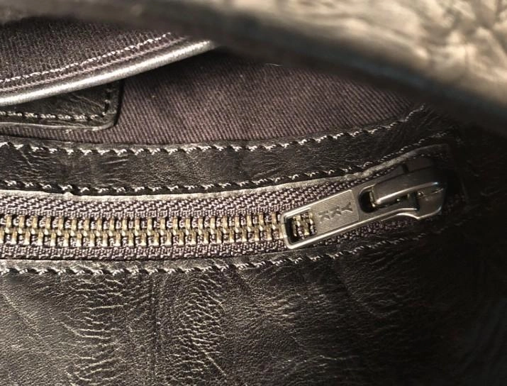 Handmade Leather Mens Clutch Cool Slim Wallet Zipper Clutch Wristlet Wallet for Men