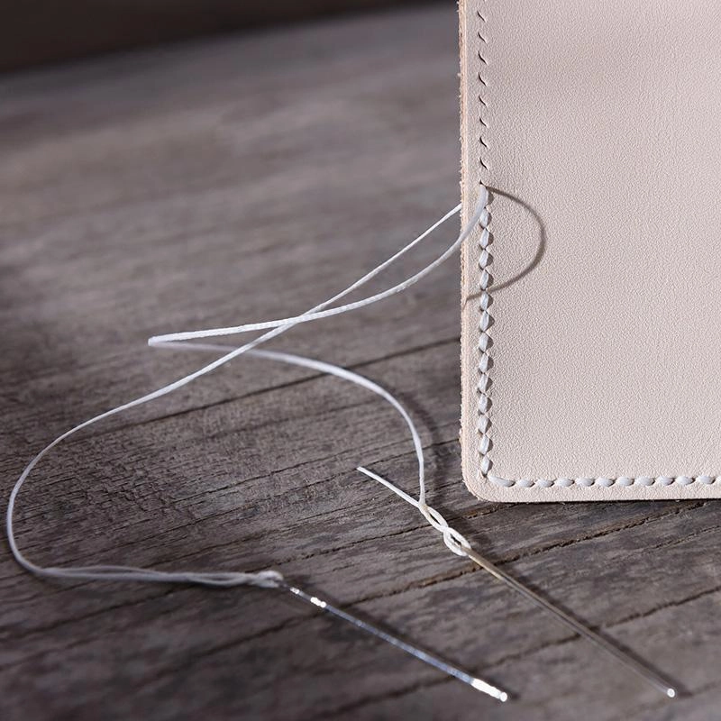 Handmade Leather Mens Clutch Wallet Cool Slim Leather Wallet Long Phone Wallets for Men