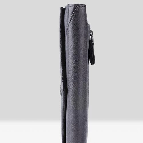 Handmade Leather Mens Cool Long Leather Wallet Bifold Envelope Clutch Wallet for Men
