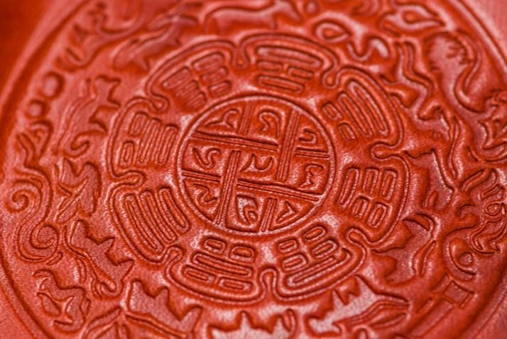 Handmade Leather Mens Cool Tibetan Chain Biker Wallets Leather Clutch Wallet Long Wallets for Men