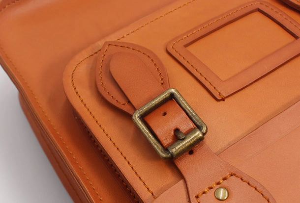 Handmade Leather Messenger Bag Purse Satchel Bag Crossbody Shoulder Bag for Girl Women Lady