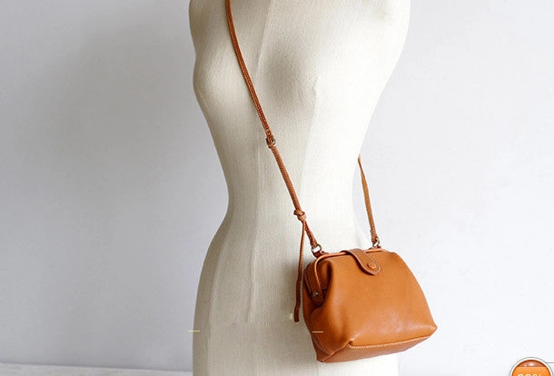 Handmade Leather phone bag for women leather shoulder bag crossbody bag
