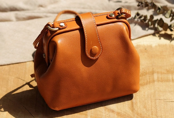 Handmade Leather phone bag for women leather shoulder bag crossbody bag