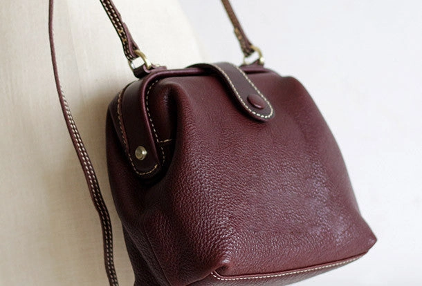Handmade Leather phone bag for women leather shoulder bag crossbody bag