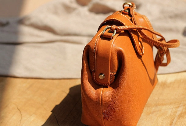Handmade Leather phone bag for women leather shoulder bag crossbody bag