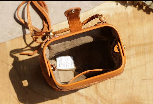 Handmade Leather phone bag for women leather shoulder bag crossbody bag