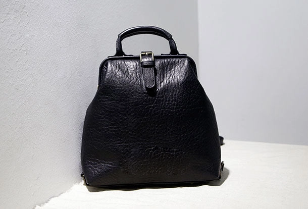 Handmade Leather phone purse backpack for women crossbody bag leather shoulder bag