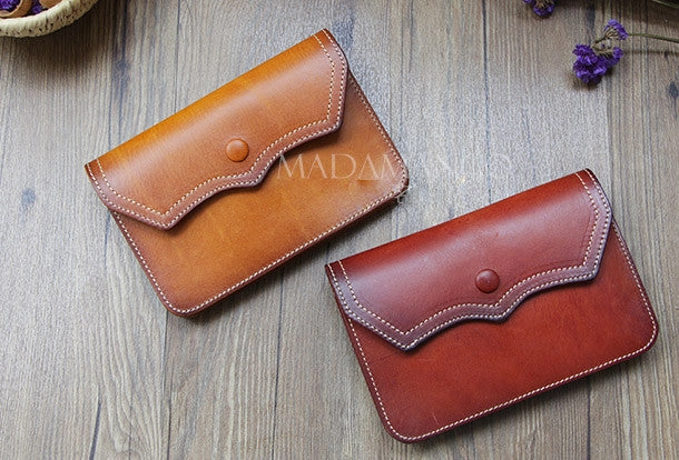 Handmade Leather Small phone Purse shoulder bag leather crossbody bag for women