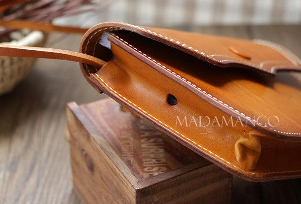 Handmade Leather Small phone Purse shoulder bag leather crossbody bag for women