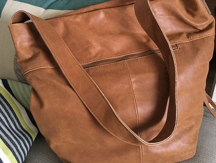 Handmade LEATHER WOMENs Bucket Crossbody Purse Barrel SHOULDER BAG FOR WOMEN