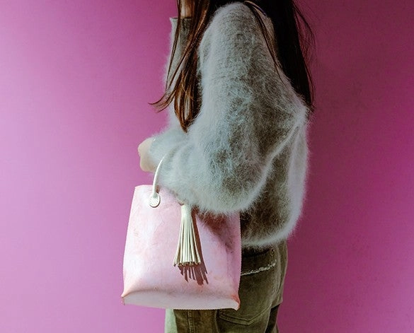 Handmade Leather Womens Handbag Shoulder Bag Crossbody Purse Tassels for Women