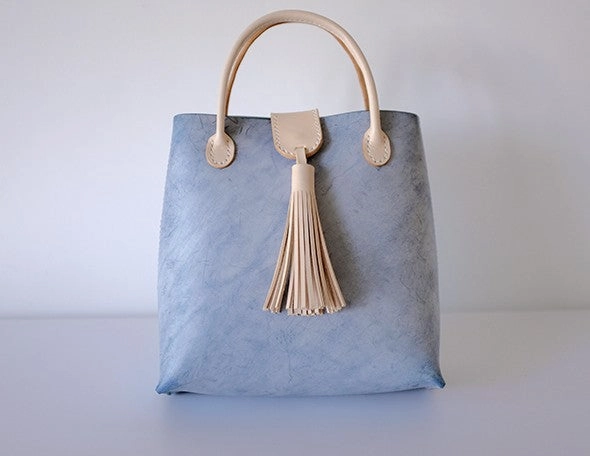Handmade Leather Womens Handbag Shoulder Bag Crossbody Purse Tassels for Women