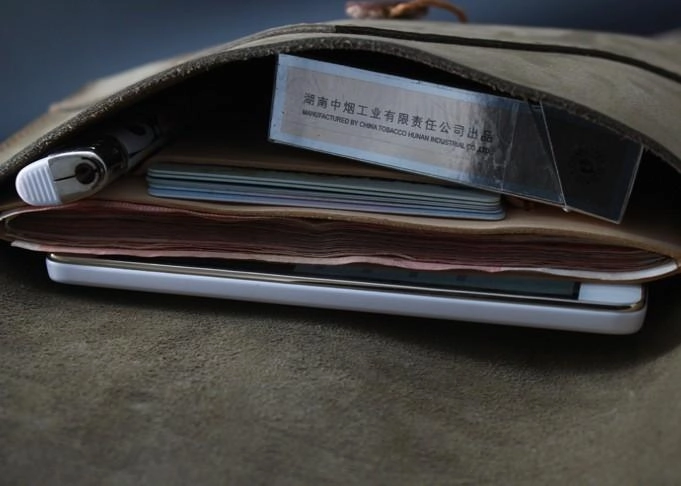 Handmade Vintage Mens Leather Clutch Wallet Cool Wristlet Wallet for Men