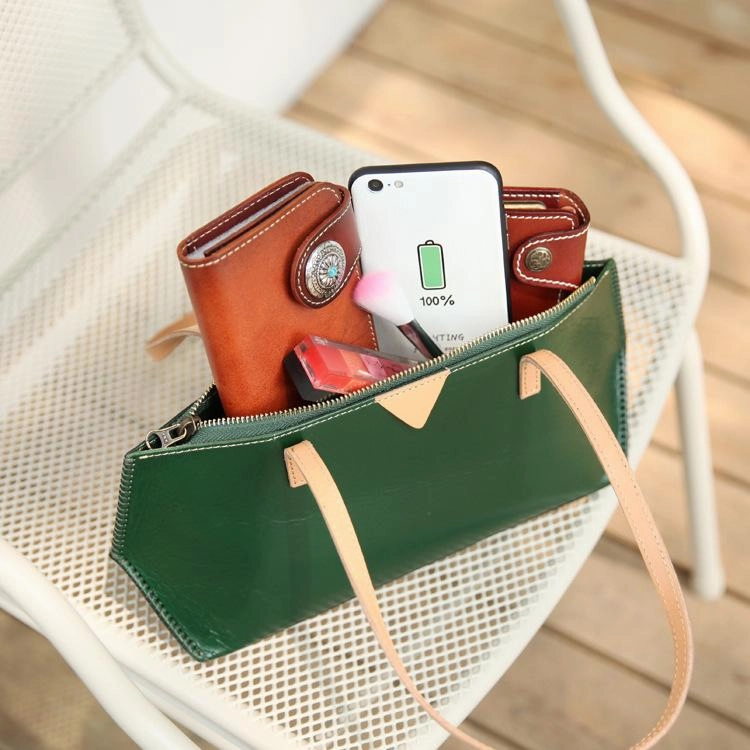 Handmade Vintage Womens Leather Handbags Unique Leather Womens Shoulder Purses