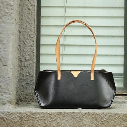 Handmade Vintage Womens Leather Handbags Unique Leather Womens Shoulder Purses