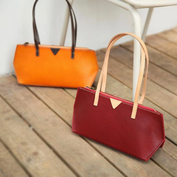 Handmade Vintage Womens Leather Handbags Unique Leather Womens Shoulder Purses