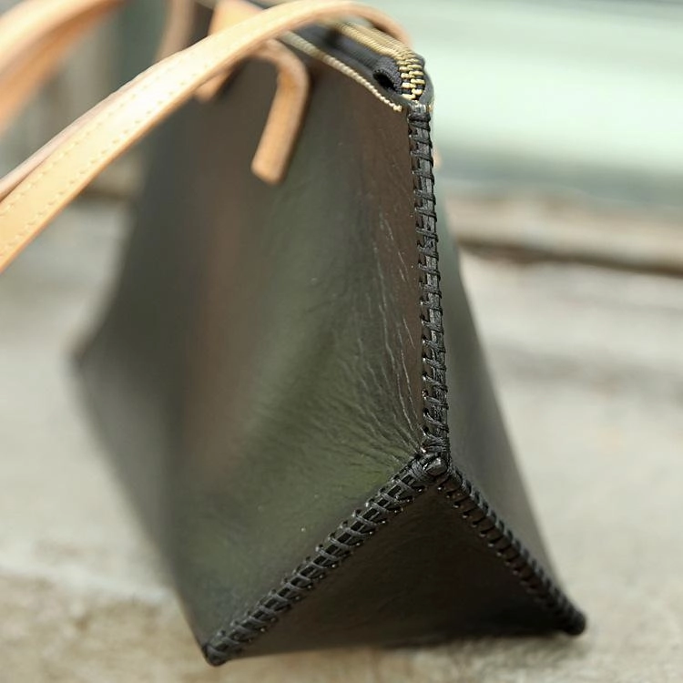 Handmade Vintage Womens Leather Handbags Unique Leather Womens Shoulder Purses