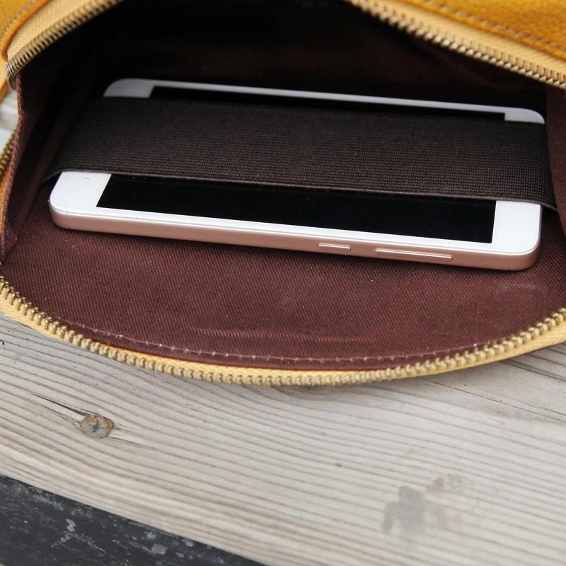 Handmade Women's Black Leather Shoulder Clutch Purse Handbag Crossbody Bag Clutch Purse