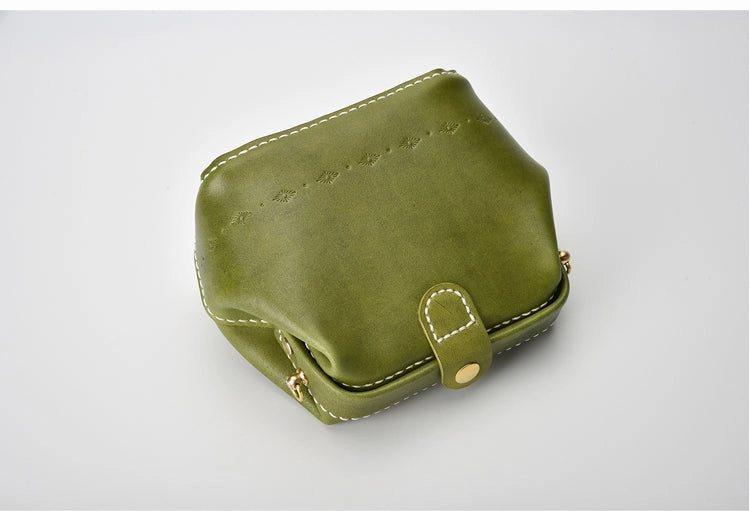 Handmade Womens Tan Leather Small doctor Purse shoulder doctor bags for women