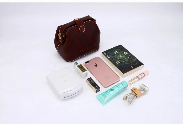 Handmade Womens Tan Leather Small doctor Purse shoulder doctor bags for women