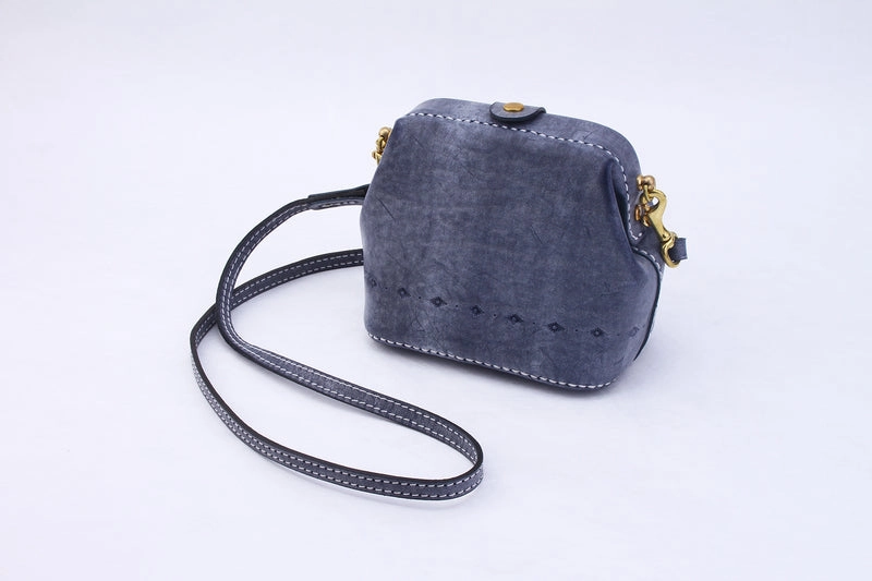 Handmade Womens Tan Leather Small doctor Purse shoulder doctor bags for women
