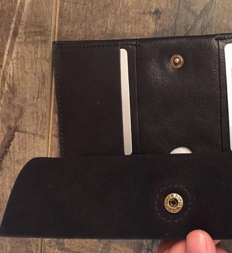 HandmadeLeather Mens Cool Long Leather Wallet Slim Travel Passport Wallet Clutch Wallet for Men