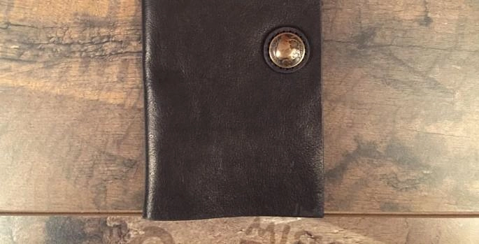 HandmadeLeather Mens Cool Long Leather Wallet Slim Travel Passport Wallet Clutch Wallet for Men