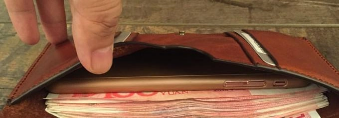 HandmadeLeather Mens Cool Long Leather Wallet Slim Travel Passport Wallet Clutch Wallet for Men