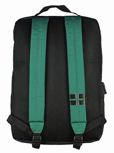 Harry Potter Slytherin Backpack School Book Bag With Laptop Sleeve