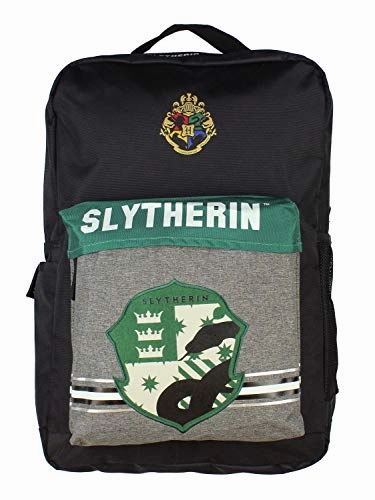 Harry Potter Slytherin Backpack School Book Bag With Laptop Sleeve