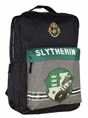 Harry Potter Slytherin Backpack School Book Bag With Laptop Sleeve