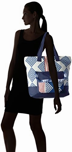 Heart By The Sea Shoulder Tote Weekender Bag, Clematis Blue, One Size