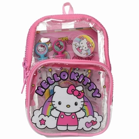 Hello Kitty Clear Mini Activity Backpack | 100  Creative Activities