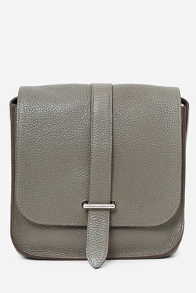Hermes 2012 toupe Clemence Steve Steve Pochette PM Crossbody (As Is)