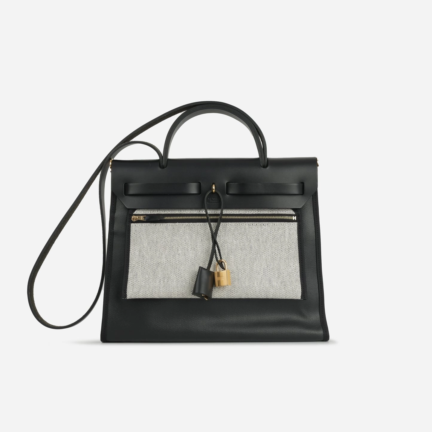 Hermes - Herbag 31 - Noir Berline Toile GHW - 2022 - Pre-Loved