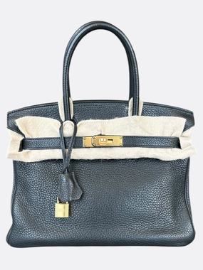 Hermes Black Togo Birkin 30