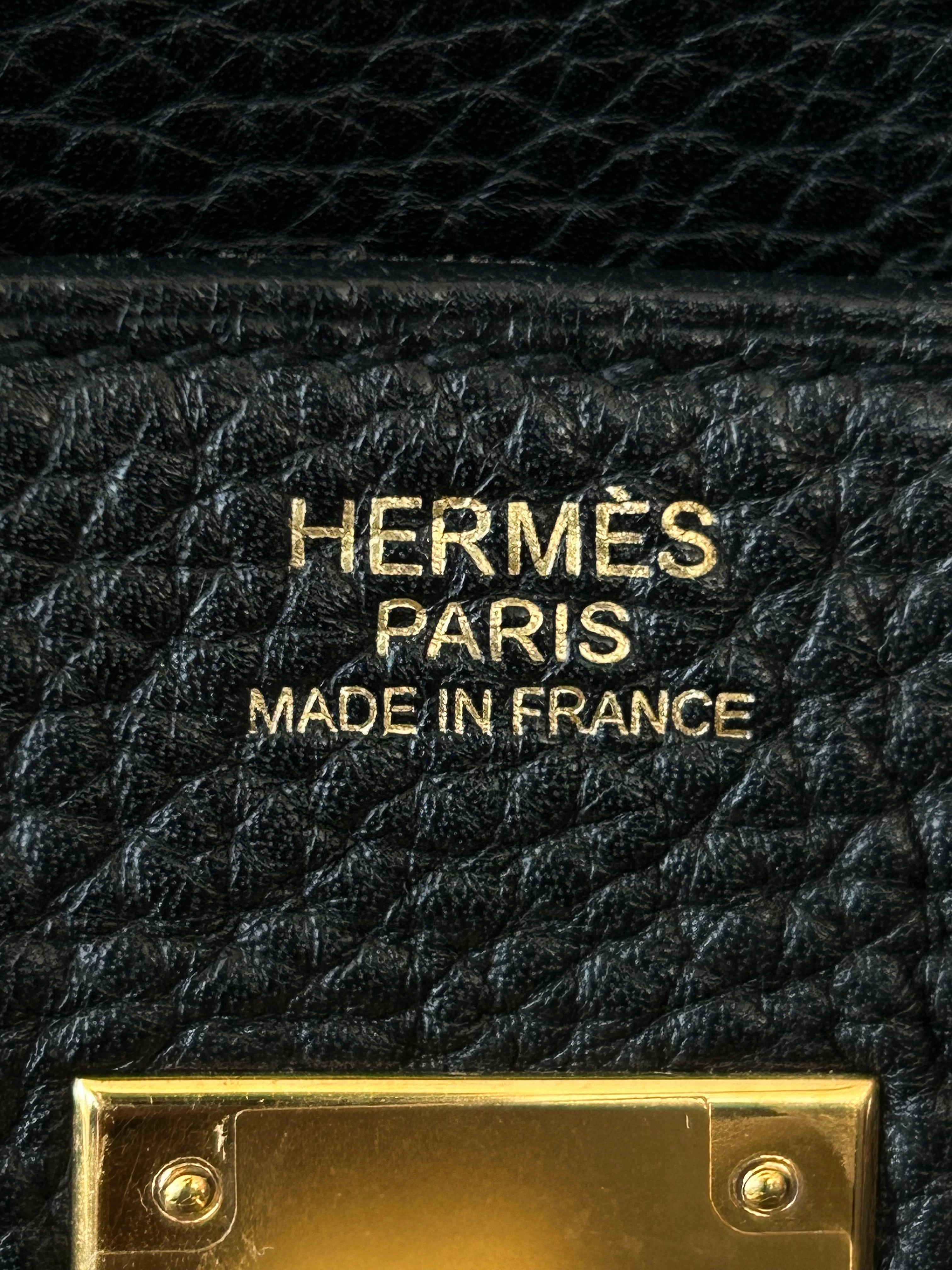 Hermes Black Togo Birkin 30