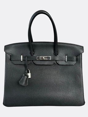 Hermes Black Togo Birkin 35
