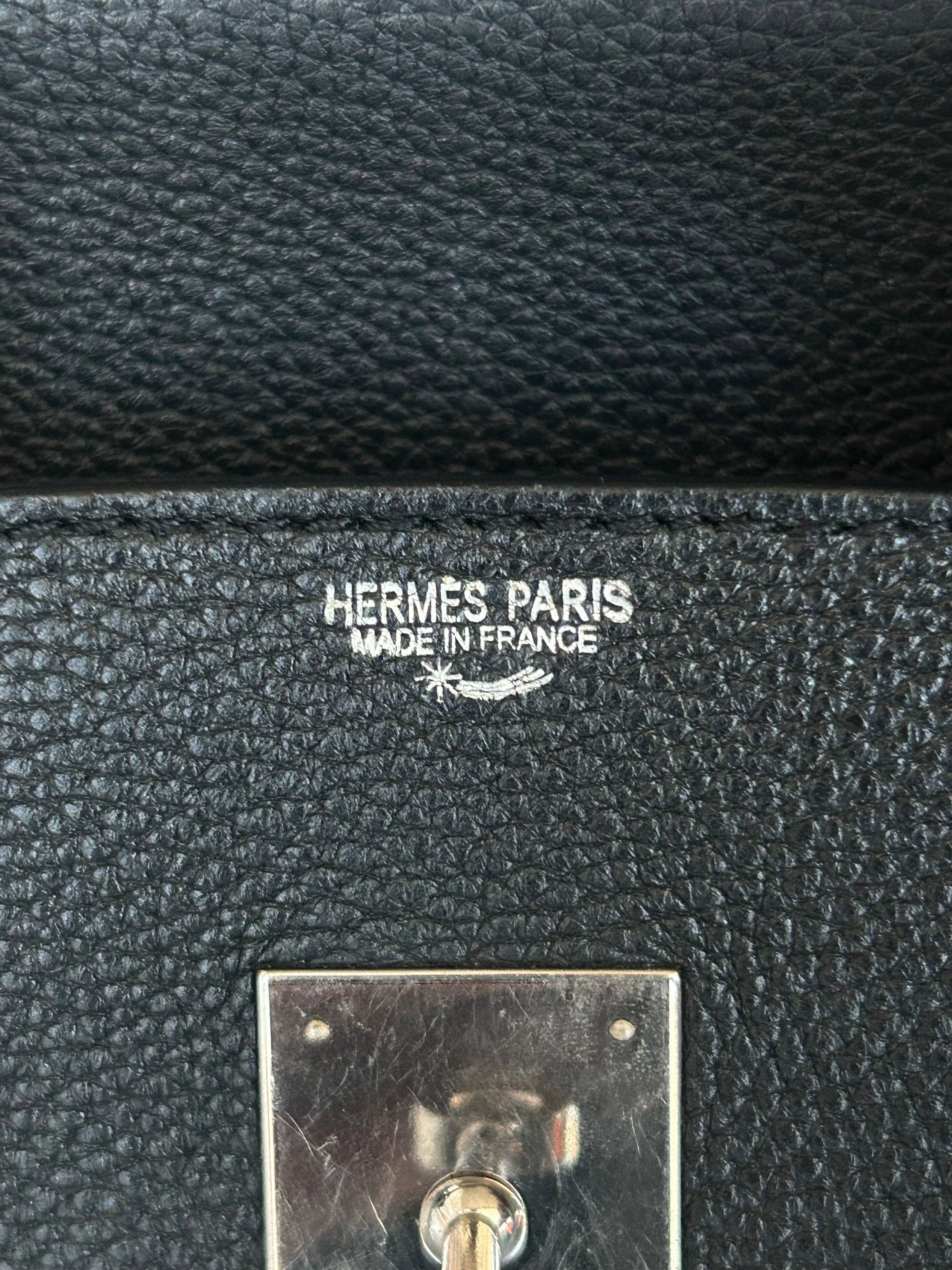 Hermes Black Togo Birkin 35