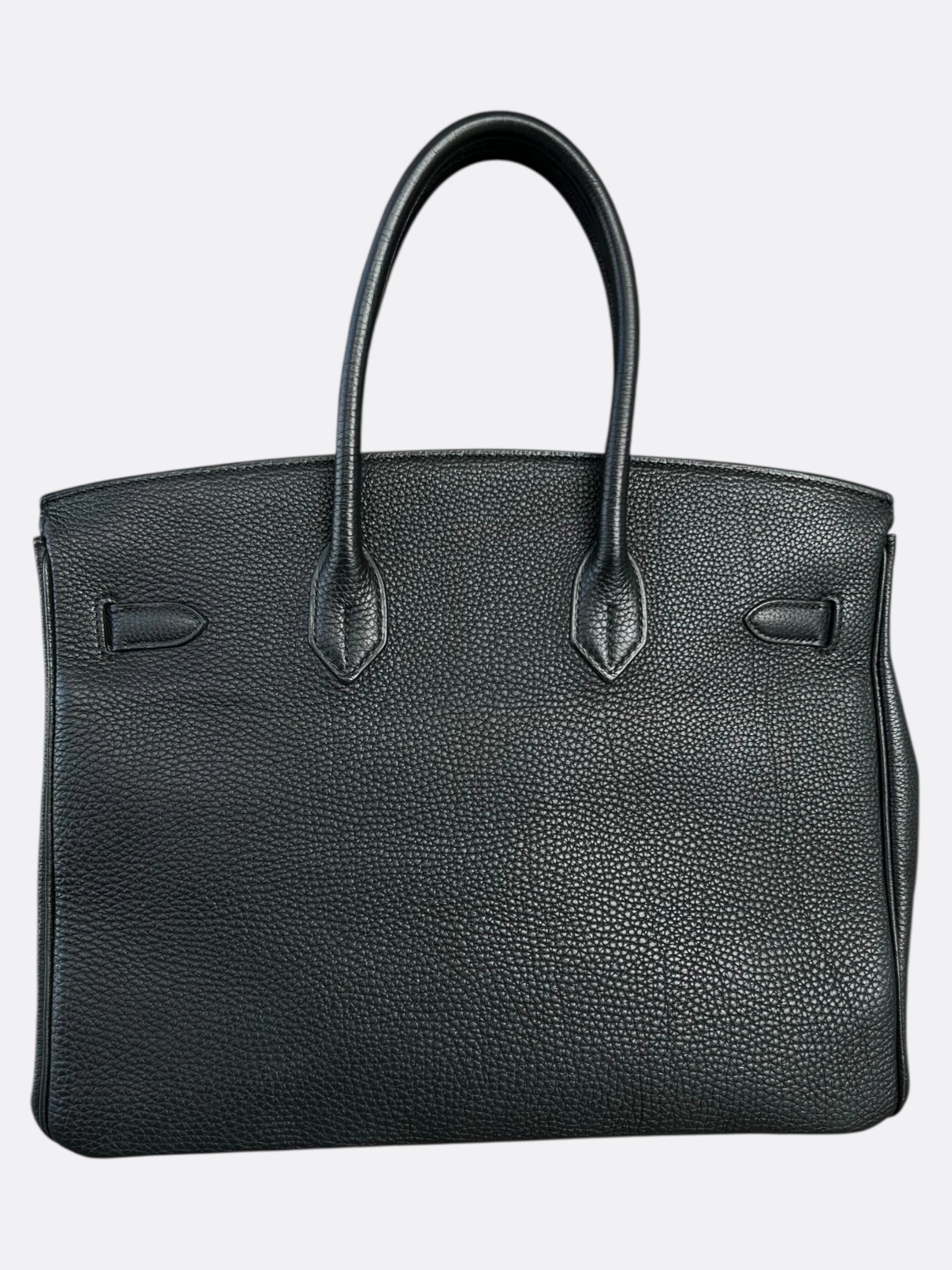 Hermes Black Togo Birkin 35